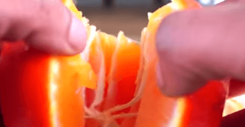 Fastest way to peel an orange