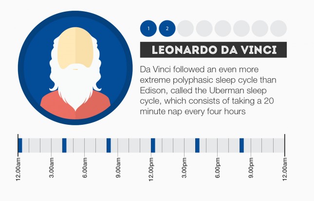 Da Vinci sleep pattern
