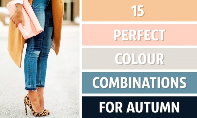 15 perfect colour combinations for autumn