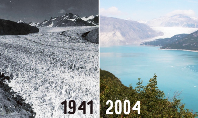 Earth, then and now: Dramatic changes in our planet revealed by incredible NASA images