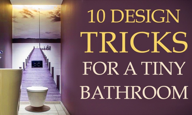 Ten superb design tricks for a tiny bathroom