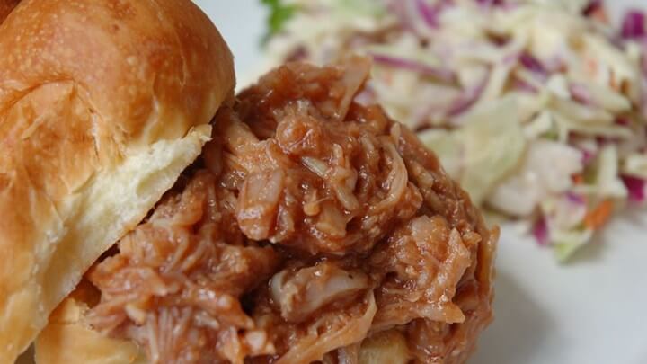 Delectable BBQ Pork for Sandwiches
