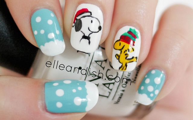 20 astounding ideas for your Christmas manicure