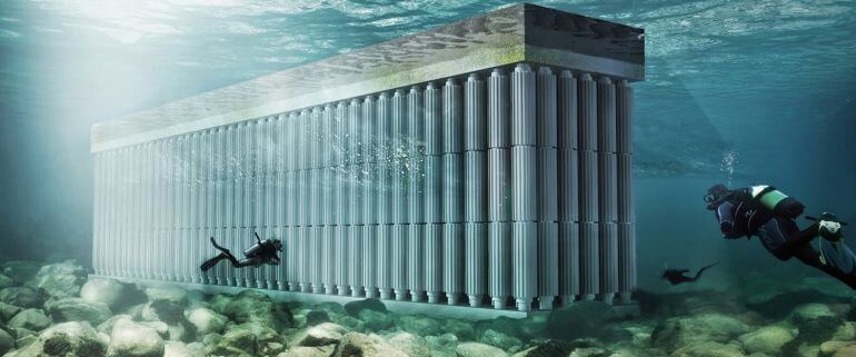 Netherlands Firm Designs Floating Sea Wall That Harvests Wave Power