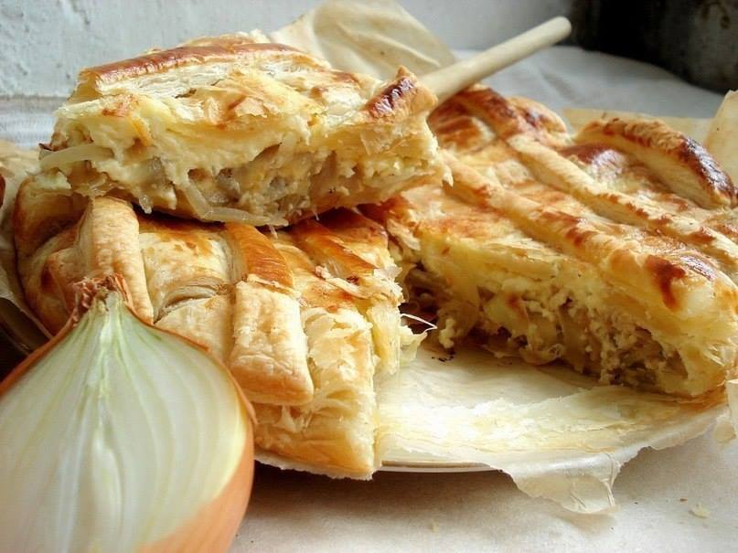 Delicious Onion Pie. Exquisite And Easy To Prepare. Just Try!