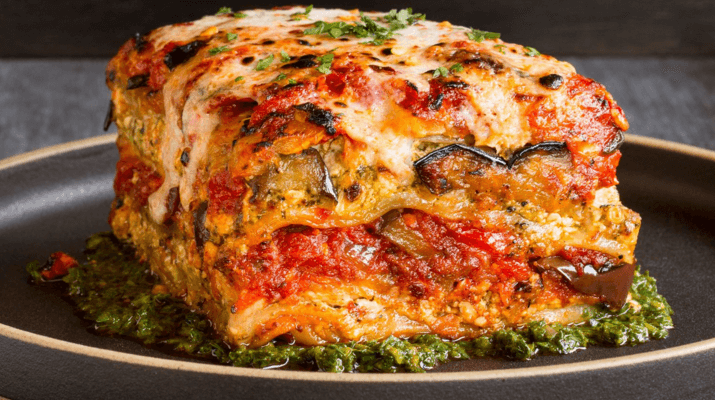 Looking For The Perfect Holiday Meal? Try This Roasted Vegetable Vegan Lasagna
