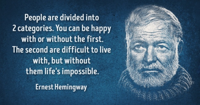 The 30 wisest quotes by Ernest Hemingway which will enrich your life