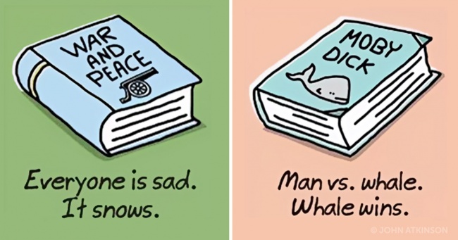 The perfect guide to classic literature for lazy people