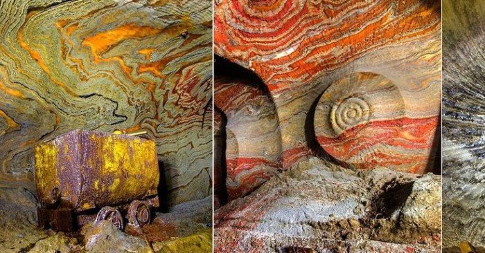Inside Russia’s Psychedelic Salt Mine: Naturally Forming & Mind-Bending Patterns