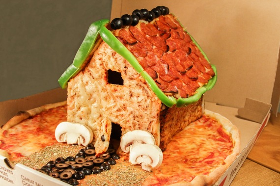 Screw Gingerbread. Behold the Pizza House