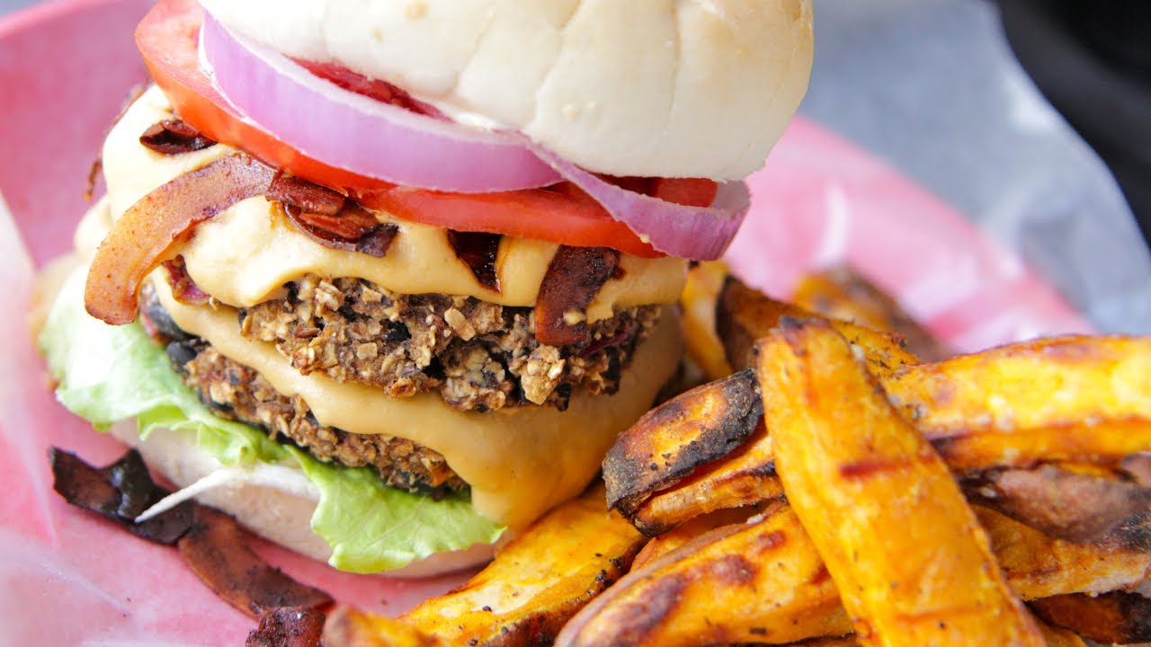 How To Make The World’s Best Vegan Cheeseburger