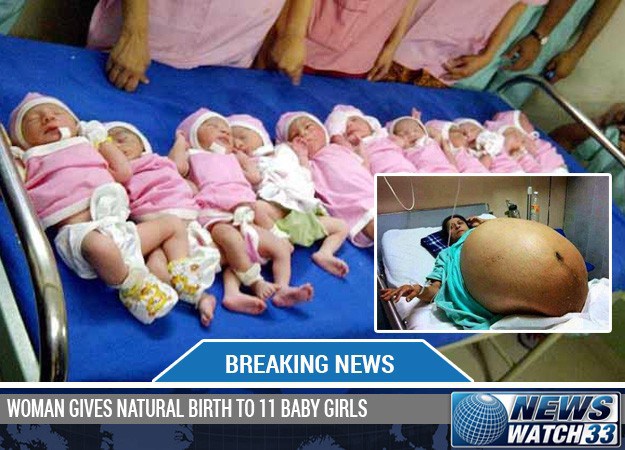 See what happened To The Woman that Gave Birth To 11 Baby Boys at Once