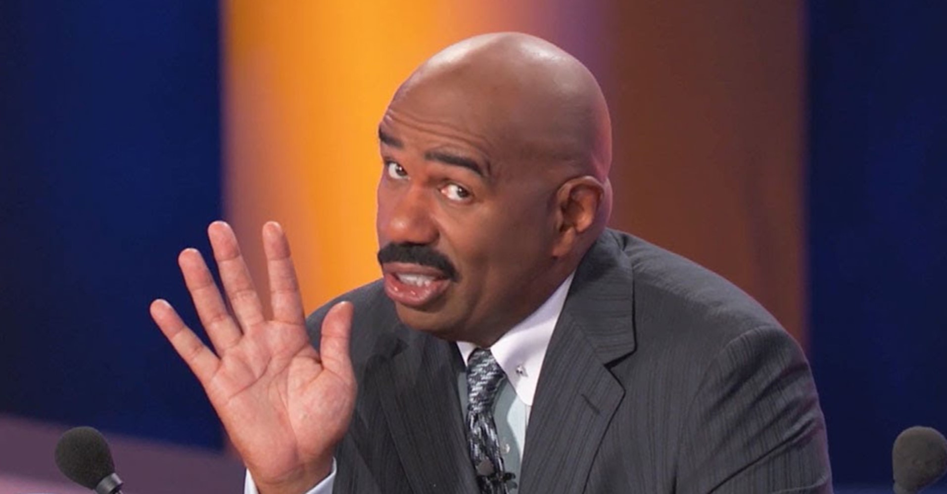 10 Times Steve Harvey’s Soul Collapsed On “Family Feud”