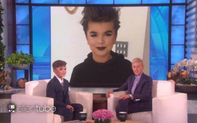 12-Year-Old Boy Does Makeup Tutorials (and ROCKS Them Like a Master)