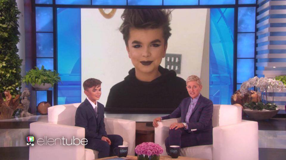 12-Year-Old Boy Does Makeup Tutorials (and ROCKS Them Like a Master)