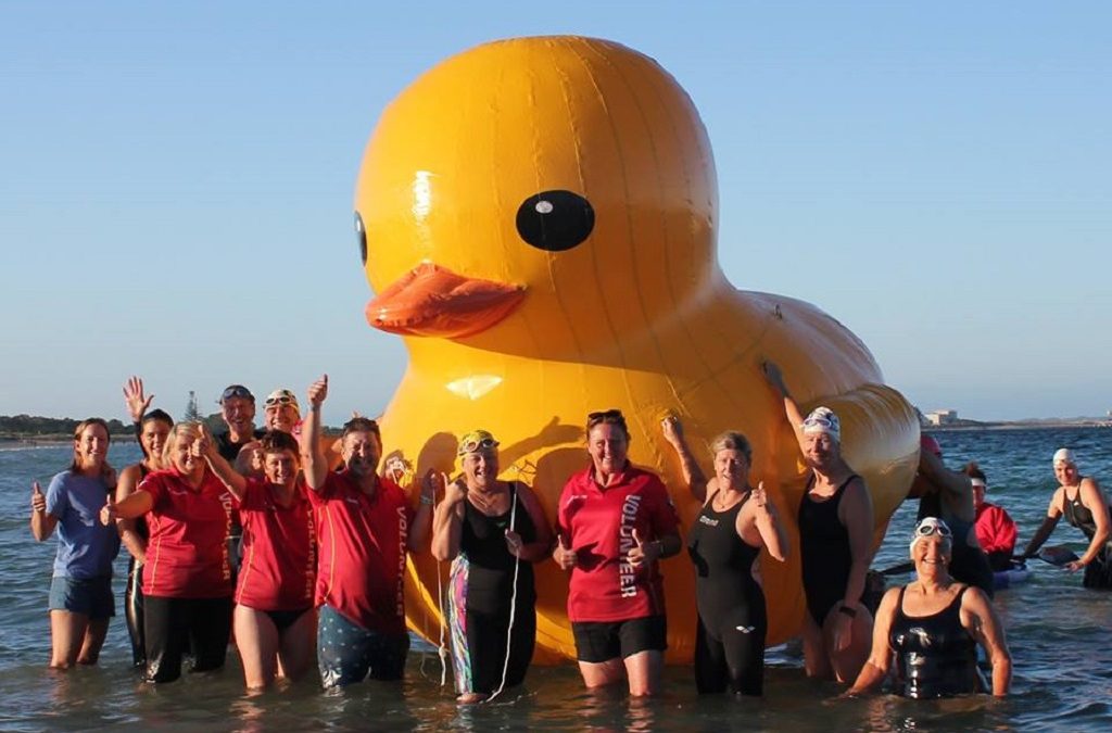 Giant Yellow Duck Goes Missing of the Coast of Australia — Reward