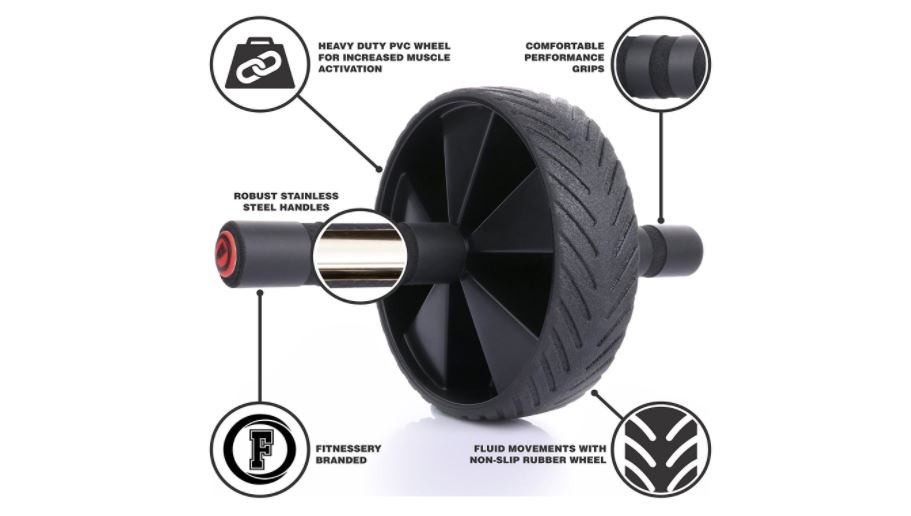 Ab Machine for Ab Workout - Ab Wheel Roller for Home Gym Equipment - Abs Exercise Machine for Home Workout Equipment - Boxing Equipment for Six Pack -