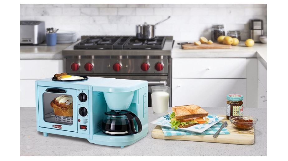  Elite Cuisine EBK Maxi-Matic 3-in-1 Multifunction Breakfast Center available on Amazon click here