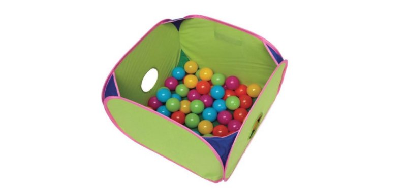 Product photo: Pop-N-Play Ferret Ball Pit for ferrets.