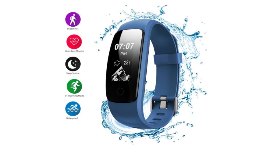 Fitness Tracker, Helthyband H107 Plus Activity Tracker: Waterproof Bluetooth Fitness Watch Smart Bracelet with Sleep Tracker Heart Rate Monitor Pedometer 14
