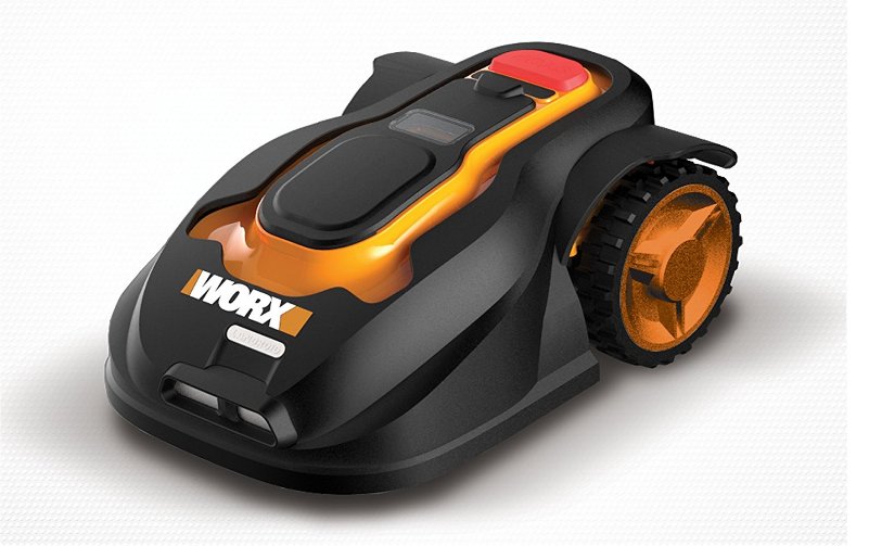 Robot mower for easy front yard landscaping