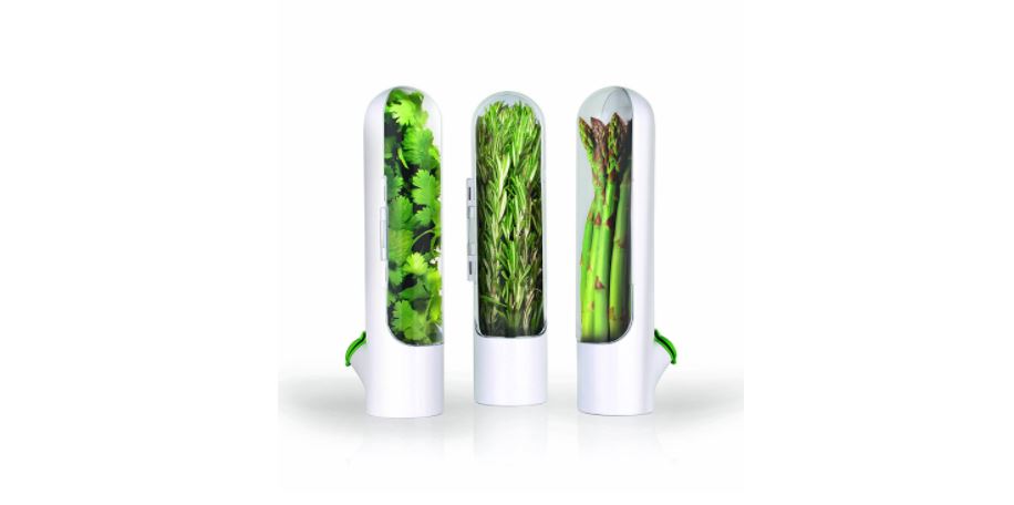  Prepara Herb Saver Storage Pods, Set of Three available on Amazon click here